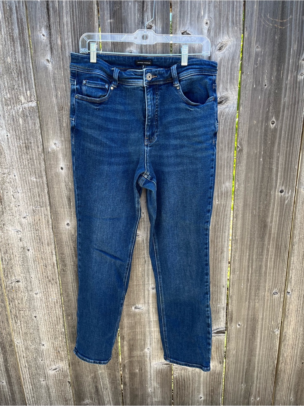 Universal Standard High-Rise Straight Leg Jeans
